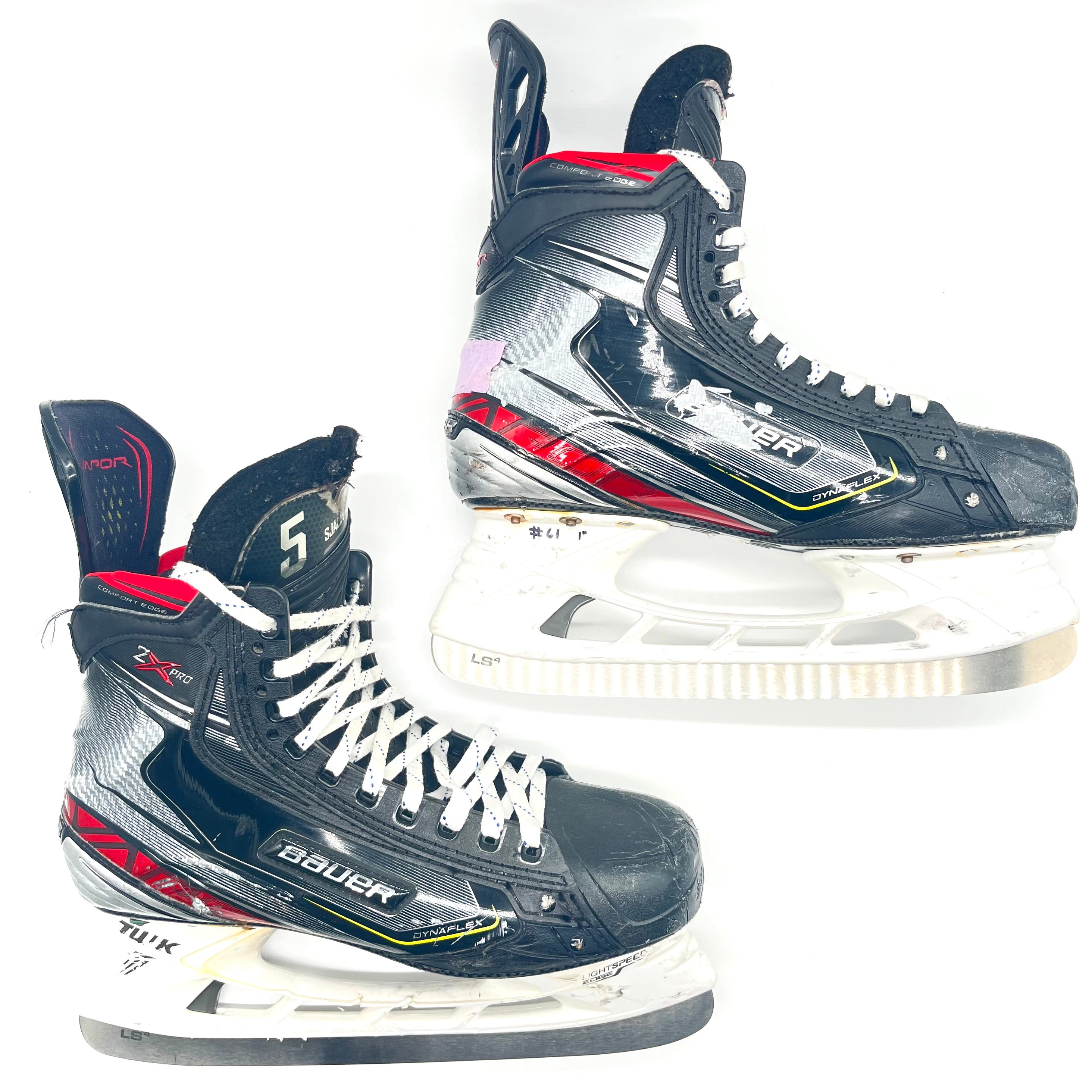 Bauer Vapor 2X Pro - Patins de hockey d'occasion NHL Pro Stock - Taille 9D